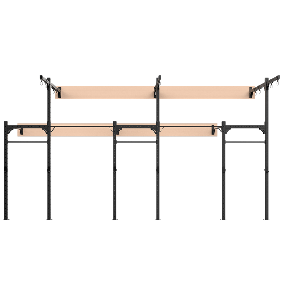 Väggmonterad Rigg Eleiko XF 80 Ringar/Rep 7,2 M